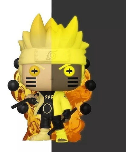 Figura de acción Funko Naruto Shippuden Naruto Six Path Sage/Glows in the dark de Funko Pop! Animation