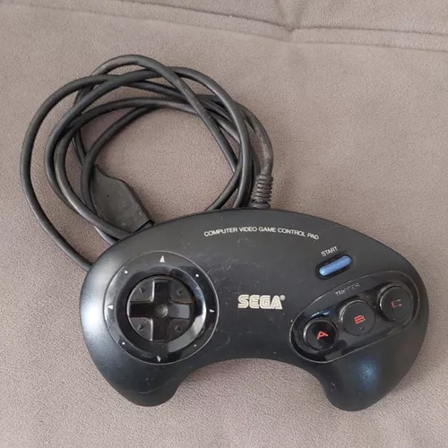 Console Mega Drive 3 com 2 Controles + Sonic Seminovo - Sega