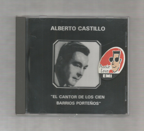 Alberto Castillo El Cantor De Los Cien Barrios Cd Usado