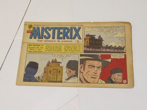 Revista Misterix N° 537 De 1959. Editorial Abril