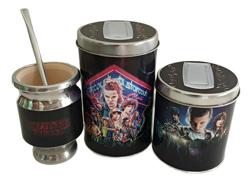 Set Trio Matero Stranger Things Series Netflix