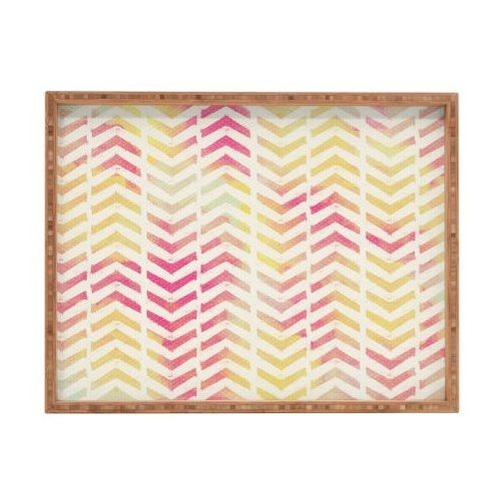 Deny Designs Allyson Johnson My Favorite Chevron Bandeja Rec