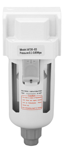 Filtro Aire G3/8in Con Manómetro Regulador Aire Comprimido