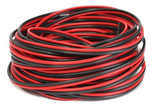 Cable D Audio Parlantes Altavoces 2x1.5 Rojo/negro 50 Metrs 