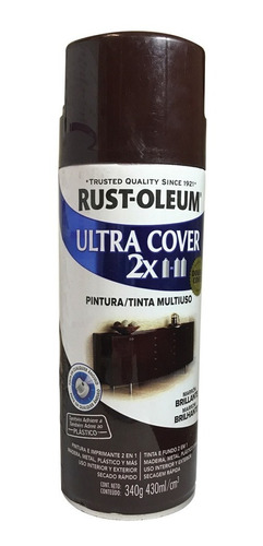 430ml Spray Pintura  Aerosol Interior/exterior Marron Brilla