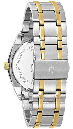 Imagen 3 de 5 de Reloj Bulova Hombre 98c127 Acero Classic Surveyor Calendario
