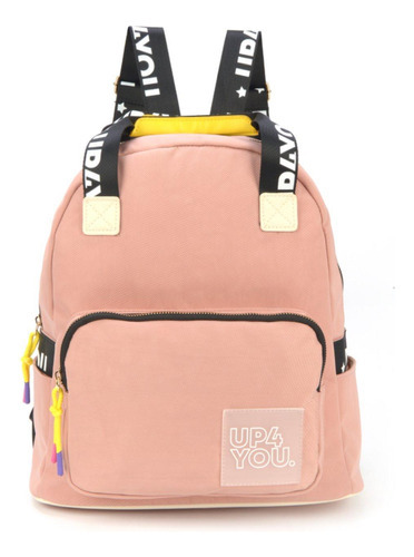 Mochila Juvenil Feminina Bolsa Menina Up4you - Rose