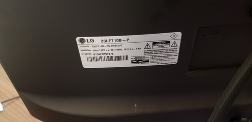 Tv Monitor LG 28 Polegadas 28lf710b-p