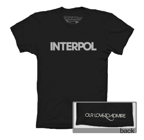 Playeras Interpol Our Love To Admire Paul Banks El Pintor