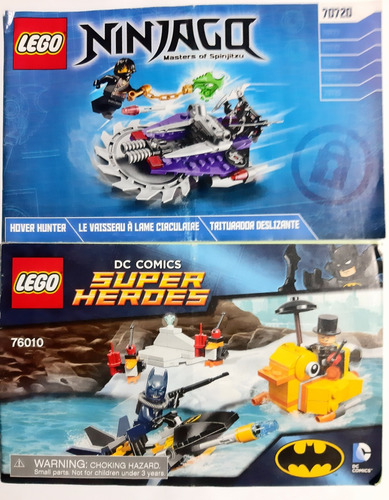 Instructivo Lego Set Batman 76010 