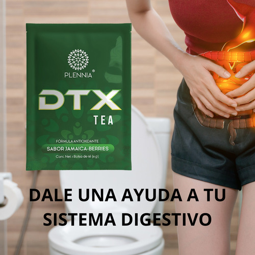 Dtx Tea (6 Semanas) Te Detox 100% Original