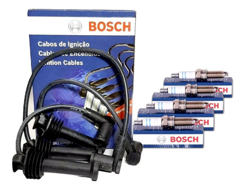 Kit Cables Y Bujias Bosch Ford Focus 1.6 16v Sigma Gnc