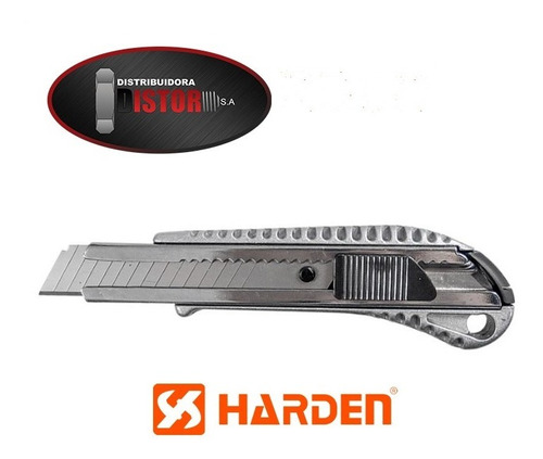 Cutter Aluminio Reforzado Harden 18mm 570307 Distor