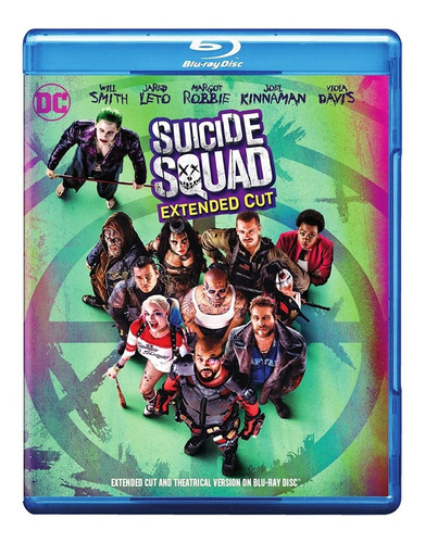 Blu-ray Suicide Squad / Escuadron Suicida (2016) V Extendida