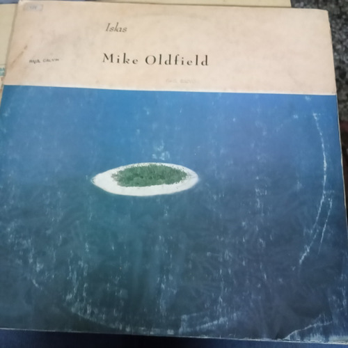 Mike Oldfield Islas Disco Vinilo Lp Arg 1988 Disco Difusión