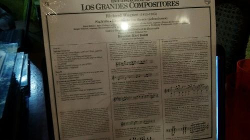 Imagen 2 de 2 de Lp Nuevo Sellado 1986 Wagner Sigfrido El Ocaso De Los Dio...