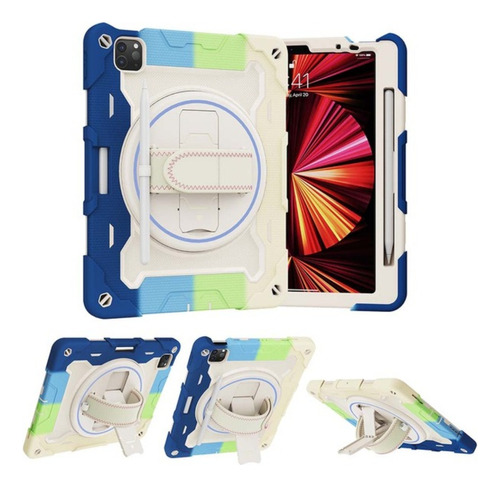 Funda Antishock T-a Soporte Para iPad 11-pro 11 - Air 4 10.9