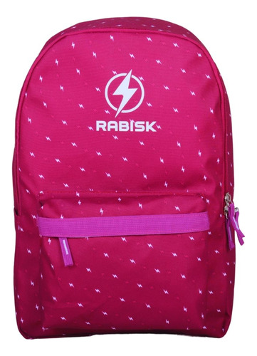 Mochila Esportiva Poliéster Impermeável Rbsk Bolt Reforçada Cor Pink