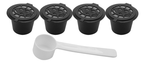 4 Cápsulas De Café Recargables For Máquinas Nespresso