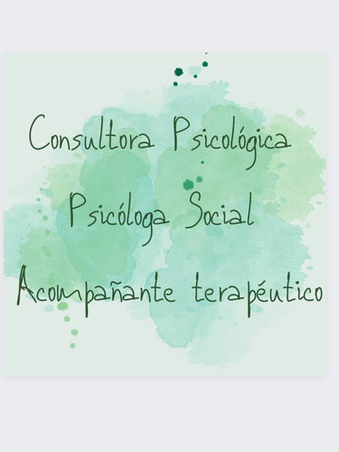 Consultor Psicologico Counseling Psicologa Social Acompañant
