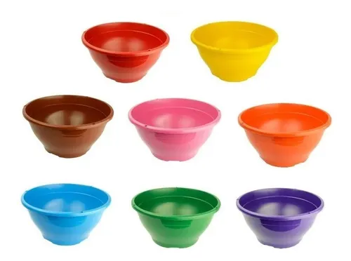 comprar 100 Mini Cuias 13 Cm 500 Ml Coloridas Mudas Suculenta Cactos