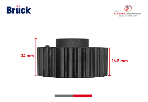 Engrane Cigüeñal Para Vw Golf Mk4 1.8 2003 2004 2005 2006