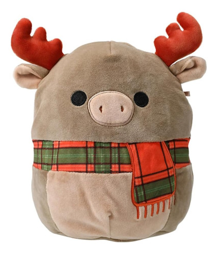 Squishmallows 7.5 Patterson El Alce Con Bufanda