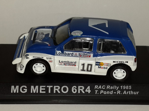 Ixo Mg Metro 6r4 - Rac Rally 1985 C/detalles