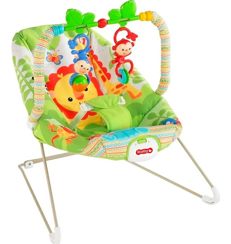 Silla Mecedora Bouncer Expert Kids Joy Con Vibración Y Sonido Para Bebé