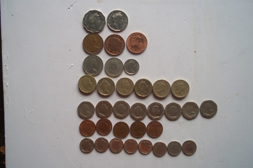 Monedas Inglesas Para Colección.