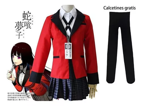 Uniforme Feminino Para Meninas, Anime, Kakegurui, Cosplay, Y