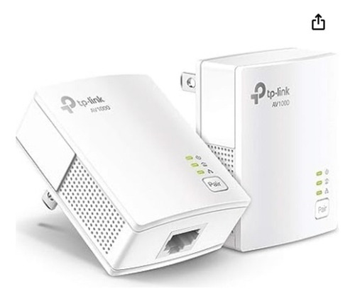 Kit Repetidor Powerline Av1000 Gigabit Tp-link Tl-pa7017 Kit