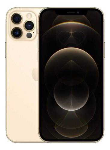 Apple iPhone 12 Pro 256 Gb Gold, Cable Cargador Y Funda (Reacondicionado)