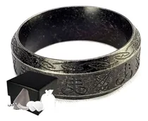Comprar Combo Anillo Baphomet Leviatán Sigilo Cruz Satán Acero Ino D