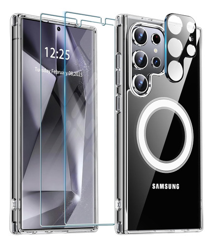 Protector Samsung S24 Ultra+2 Vidrios+protector Cámaras