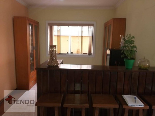 Imagem 12 de 30 de Imob03 - Sobrado Com 3 Dormitórios À Venda, 377 M² Por R$ 1.100.000 - Suíssa - Ribeirão Pires/sp - So0768