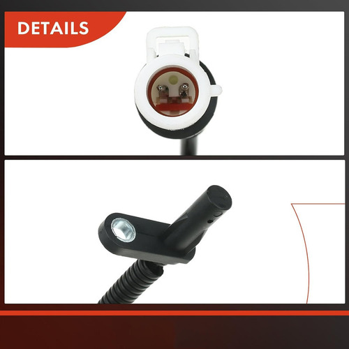 Sensor Abs Delantero De 2 Piezas For Lincoln Mkx 2007-2008