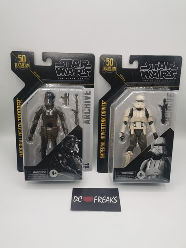 Imagen 3 de 3 de Star Wars: The Black Series Archive Collection Wave 4 Hasbro