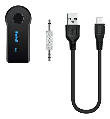 Receptor Audio Usb Bluetooth Auto Jack Spika 3.5 - Otec