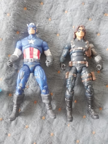 Bucky Winter Soldier Marvel Figura Articulada 10cm Hasbro