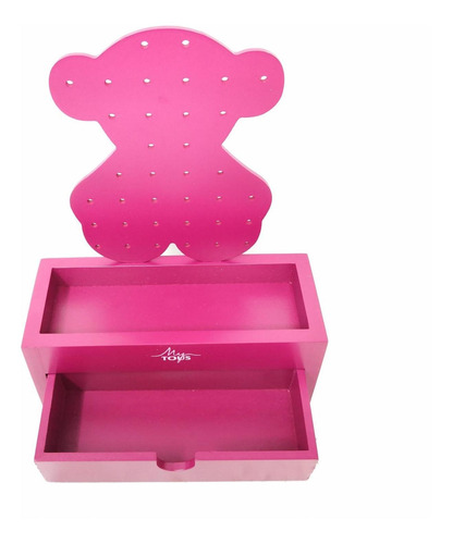 Estuche Alhajero Rosa Caja Exhibicion Joyeria Mytous