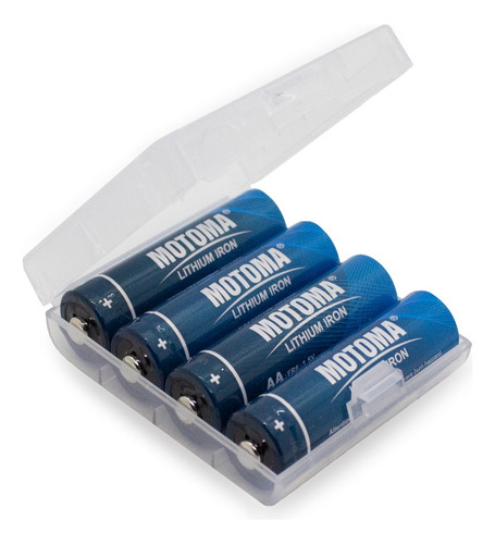 Pilas Litio Aa Motoma Lithium L91 Fr6 Caja X 4 Unidades