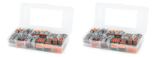 Kit De Conectores Deutsch Dt Gray De 376 Piezas Con 16 Conta