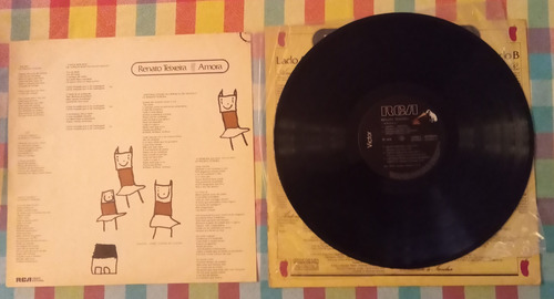 Lp Renato Teixeira Amora (com Encarte Ótimo Estado) (Usado)