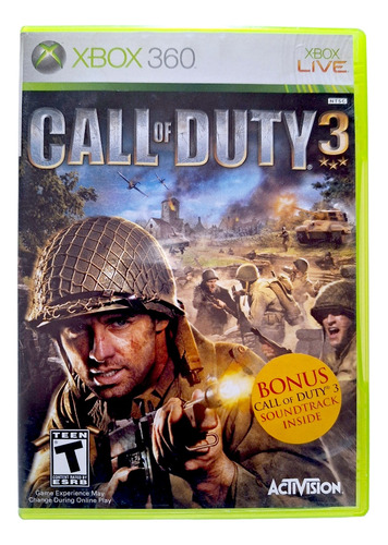 Call Of Duty 3 Xbox 360 (Reacondicionado)
