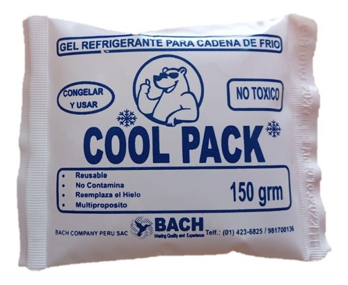 Gel Pack, Hielo En Gel Para Cadena De Frio, Multiusos Oferta