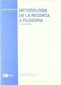 Metodologia De La Recerca A Filosofia - Mauri, Margarida