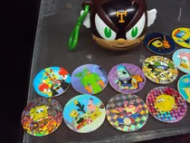 Comprar Porta Tazos Cabeza De El Tigre + 15 Tazos Bob Esponja