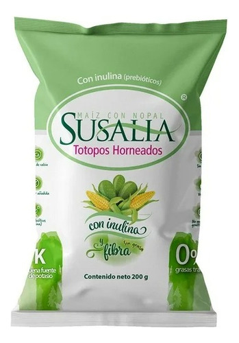 Totopos Susalia Horneados Con Unilina Y Fibra 200g