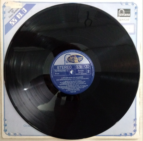 Lp - Los Hermanos Lopez Y Su Harpa Paraguaya Vinil (Usado)